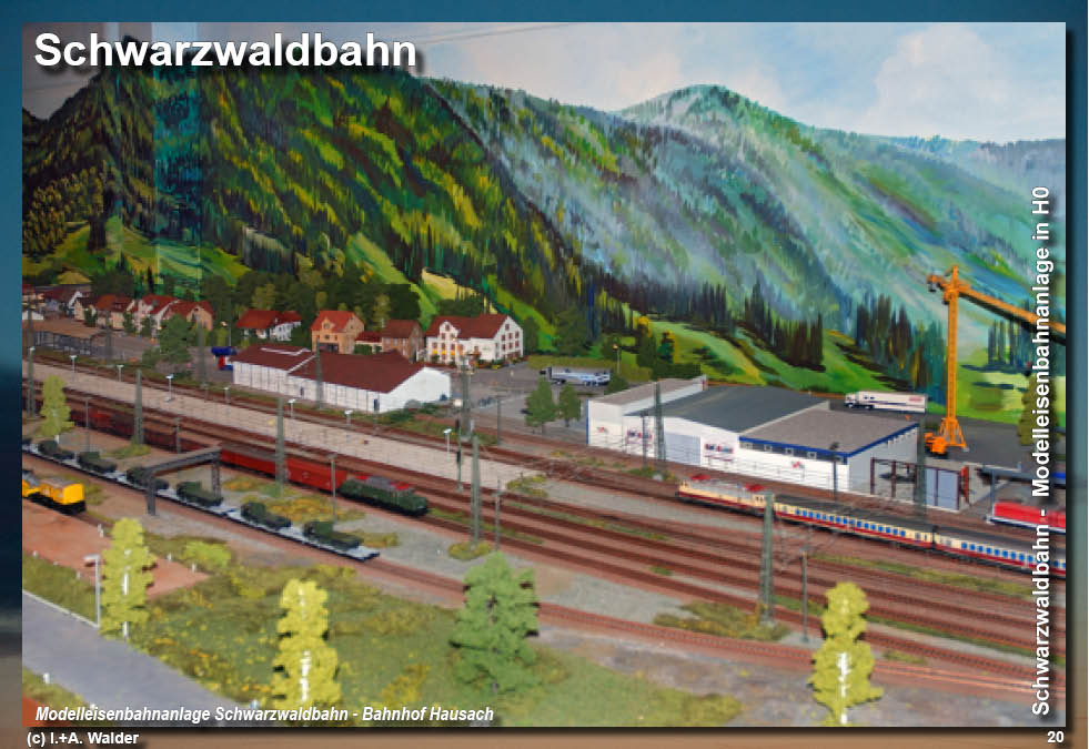 Eisenbahnmagazin: Modelleisenbahn Schwarzwaldbahn - Mit 400m² die größte europäische Modellbahn nach realem Vorbild.