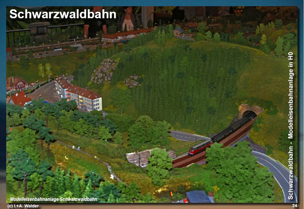 Eisenbahnmagazin: Modelleisenbahn Schwarzwaldbahn - Mit 400m² die größte europäische Modellbahn nach realem Vorbild.