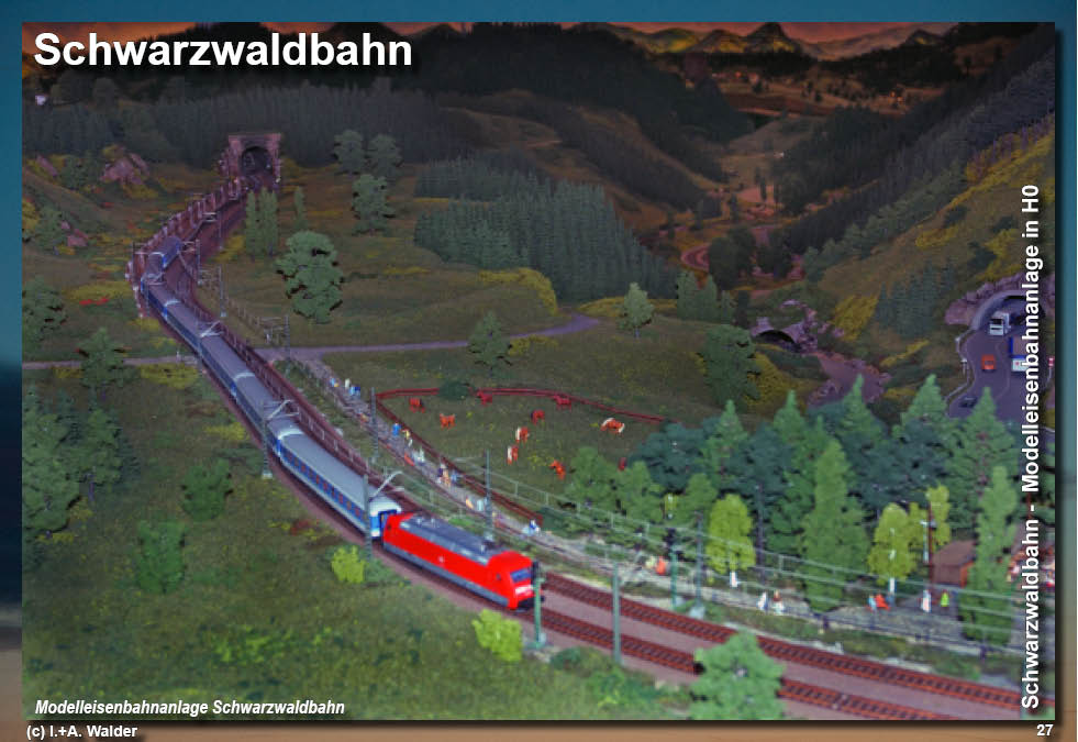 Eisenbahnmagazin: Modelleisenbahn Schwarzwaldbahn - Mit 400m² die größte europäische Modellbahn nach realem Vorbild.