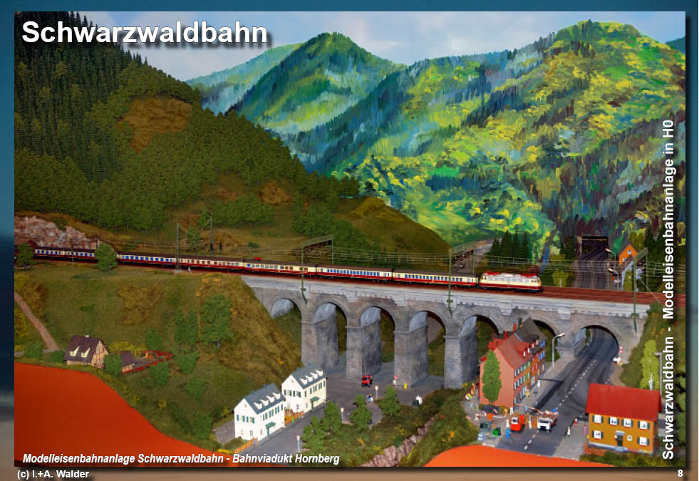 Eisenbahnmagazin: Modelleisenbahn Schwarzwaldbahn - Mit 400m² die größte europäische Modellbahn nach realem Vorbild.